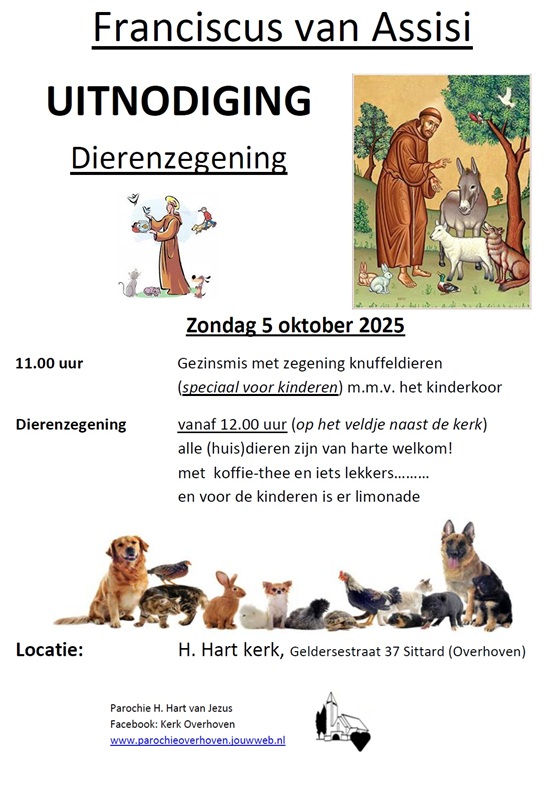 Zondag 5 oktober
